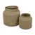 Click to swap image: &lt;strong&gt;Lark Jar Set 2 Basket-Natural&lt;/strong&gt;&lt;/br&gt;Dimensions: 380 Dia x H310 + 490 Dia x H410mm