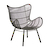 Click to swap image: &lt;strong&gt;Mauritius Wing Occ Ch-Espresso - RRP-&#36;N/A&lt;/strong&gt;&lt;/br&gt;Dimensions: W825 x D770 x H990mm&lt;/br&gt;Shipped: Assembled - 0.599m3&lt;/br&gt;Chair Max. Weight - 120kg&lt;/br&gt;Leg Colour - Espresso&lt;/br&gt;Leg Finish - Powdercoated&lt;/br&gt;Leg Material - Galvanised Metal&lt;/br&gt;Seat Height - 400mm&lt;/br&gt;Weaving Colour - Espresso&lt;/br&gt;Weaving Material - 2.5mm Resin