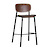 Click to swap image: &lt;strong&gt;Lathan Barstool Tall-Walnut Ash/Black Metal&lt;/strong&gt;&lt;br&gt;Dimensions: W530 x D535 x H1060mm&lt;br&gt;Shipped: K/D - Requires Assembly on site - 0.34m3