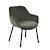 Click to swap image: &lt;strong&gt;York Arm Chair-Cypress GnVel - RRP-&#36;1040&lt;/strong&gt;&lt;/br&gt;Dimensions:&lt;/br&gt;W620 x D630 x H790mm&lt;/br&gt;Shipped:&lt;/br&gt;Assembled - 0.347m3&lt;/br&gt;&lt;strong&gt;Leg&lt;/strong&gt;&lt;/br&gt; - Finish: Matt Powdercoated&lt;/br&gt; - Material: Metal&lt;/br&gt; - Colour: Black&lt;/br&gt;&lt;strong&gt;Product&lt;/strong&gt;&lt;/br&gt; - Stackable: No&lt;/br&gt; - Item Weight: 8kg&lt;/br&gt; - Max. Weight: 120kg&lt;/br&gt; - Assembly State: Assembled&lt;/br&gt;&lt;strong&gt;Upholstery&lt;/strong&gt;&lt;/br&gt; - Colour: Cypress Green Velvet&lt;/br&gt; - Composition: 100&#37; Polyester&lt;/br&gt; - Removable Covers: No