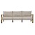 Click to swap image: &lt;strong&gt;Javea 3Str Sofa - Bluff/NatTk - RRP - &#36;7161&lt;/strong&gt;&lt;/br&gt;Dimensions:&lt;/br&gt;W2090 x D780 x H720mm&lt;/br&gt;Shipped:&lt;/br&gt;Assembled - 1.182m3&lt;/br&gt;&lt;strong&gt;Product&lt;/strong&gt;&lt;/br&gt; - Care Label: Brush away any solid dirt by hand or using a clean brush, then vacuum. For stains, gently treat with a mild detergent and a clean, absorbent cloth.&lt;/br&gt;&lt;strong&gt;Additional Dimensions&lt;/strong&gt;&lt;/br&gt; - Seat Depth: 665mm&lt;/br&gt; - Arm Height: 570mm&lt;/br&gt; - Back Height: 620mm&lt;/br&gt;&lt;strong&gt;Cushion&lt;/strong&gt;&lt;/br&gt; - Fill: Quick Dry Foam + Dacron&lt;/br&gt;&lt;strong&gt;Frame&lt;/strong&gt;&lt;/br&gt; - Colour: Natural&lt;/br&gt; - Material: Teak Wood&lt;/br&gt; - Finish: Natural Finish&lt;/br&gt;&lt;strong&gt;Leg&lt;/strong&gt;&lt;/br&gt; - Colour: Natural&lt;/br&gt; - Material: Teak Wood&lt;/br&gt; - Finish: Natural&lt;/br&gt;&lt;strong&gt;Product&lt;/strong&gt;&lt;/br&gt; - Item Weight: 38kg&lt;/br&gt;&lt;strong&gt;Upholstery&lt;/strong&gt;&lt;/br&gt; - Colour: Bluff&lt;/br&gt; - Composition: 100&#37; Olefin&lt;/br&gt; - Removable Covers: Y&lt;/br&gt;&lt;strong&gt;Product&lt;/strong&gt;&lt;/br&gt; - Care Label: Natural splitting in teak timber may occur and vary in size. This is considered a natural characteristic of this product.&lt;/br&gt;&lt;strong&gt;Additional Dimensions&lt;/strong&gt;&lt;/br&gt; - Seat Height: 410mm&lt;/br&gt;&lt;strong&gt;Upholstery&lt;/strong&gt;&lt;/br&gt; - Martindale Count: 16,000