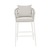 Click to swap image: &lt;strong&gt;Maui Barstool Tall-Frost/White&lt;/strong&gt;&lt;h5&gt;RRP - &#36;1,911&lt;/h5&gt;Dimensions: W580 x D600 x H1050mm&lt;br&gt;Shipped: Assembled - 0.349m3&lt;br&gt;&lt;strong&gt;Additional Dimensions&lt;/strong&gt;&lt;/br&gt; - Seat Height: 750mm&lt;br&gt; - Seat Depth: 485mm&lt;br&gt; - Seat Width: 465mm&lt;br&gt; - Arm Height: 895mm&lt;br&gt; - Footrest Height: 300mm&lt;br&gt; - Back Height: 1100mm