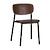 Click to swap image: &lt;strong&gt;Lathan Dining Chair-Walnut Ash/Black Metal&lt;/strong&gt;&lt;br&gt;Dimensions: W485 x D505 x H760mm&lt;br&gt;Shipped: K/D - Requires Assembly on site - 0.26m3