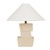 Click to swap image: &lt;strong&gt;Emery Boulder Table Lamp - Bone Speckle/Ivory&lt;/strong&gt;