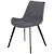 Click to swap image: &lt;strong&gt;Cleo Dining Chair-Bk/Gunmetal&lt;/strong&gt;&lt;/br&gt;Dimensions: W520 x D580 x H800mm