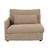 Click to swap image: &lt;strong&gt;Sketch Island 1S Left Sofa-Momo Linen - RRP - &#36;3312&lt;/strong&gt;&lt;/br&gt;Dimensions:&lt;/br&gt;W1100 x D1050 x H880mm&lt;/br&gt;Shipped:&lt;/br&gt;Assembled - 0.907m3&lt;/br&gt;&lt;strong&gt;Upholstery&lt;/strong&gt;&lt;/br&gt; - Removable Covers: yes&lt;/br&gt; - Martindale Count: 20,000&lt;/br&gt;&lt;strong&gt;Additional Dimensions&lt;/strong&gt;&lt;/br&gt; - Seat Height: 380mm&lt;/br&gt; - Seat Depth: 680mm&lt;/br&gt; - Arm Height: 590mm&lt;/br&gt; - Back: From Top of Seat Cushion: 420mm&lt;/br&gt;&lt;strong&gt;Cushion&lt;/strong&gt;&lt;/br&gt; - Fill: Foam, Feather &amp;  Fibre&lt;/br&gt; - Configuration: 1 Large Back Cushion &amp; 1 Small Scatter Cushion&lt;/br&gt;&lt;strong&gt;Frame&lt;/strong&gt;&lt;/br&gt; - Material: Solid Timber with Springs and Webbing&lt;/br&gt;&lt;strong&gt;Leg&lt;/strong&gt;&lt;/br&gt; - Colour: 010 light oak&lt;/br&gt; - Finish: Solid Oak Frame with Polyurethane Finish&lt;/br&gt;&lt;strong&gt;Upholstery&lt;/strong&gt;&lt;/br&gt; - Colour: Momo Linen&lt;/br&gt; - Composition: 100&#37; linen