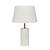 Click to swap image: &lt;strong&gt;Easton Marble Tbl Lamp-Wh/Wh - RRP-&#36;402&lt;/strong&gt;&lt;/br&gt;Dimensions: W290 x D290 x H470mm&lt;/br&gt;Shipped: K/D - Requires Assembly on site - 0.05m3&lt;/br&gt;Base Finish - Polished&lt;/br&gt;Base Colour - White&lt;/br&gt;Base Material - Marble&lt;/br&gt;Cord Length - 250mm&lt;/br&gt;Cord Material - Fabric&lt;/br&gt;Cord Colour - White&lt;/br&gt;Electrical Switch - Cordline Swtich&lt;/br&gt;Electrical Wattage - Max 25W&lt;/br&gt;Electrical Lampholder - E27&lt;/br&gt;Product Item Weight - 5.6kg&lt;/br&gt;Shade Colour - White&lt;/br&gt;Shade Material - Matt&lt;/br&gt;Shade Material - Metal