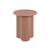Click to swap image: &lt;strong&gt;Artie Wave Side Table - Washed Terracotta&lt;/strong&gt;&lt;/br&gt;Dimensions: 420 Dia x H480mm