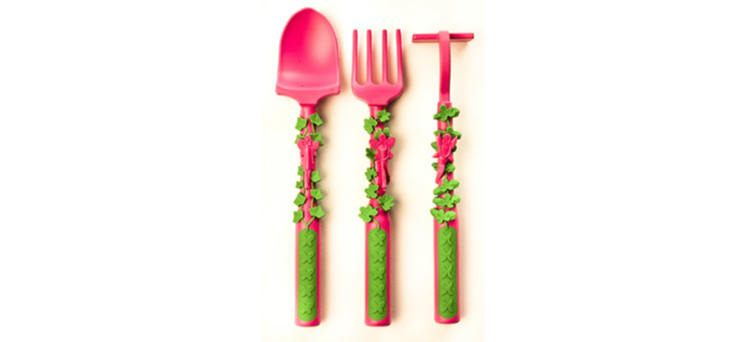Garden Fairy 3-piece Cutlery Set – Constructive Eating image 0