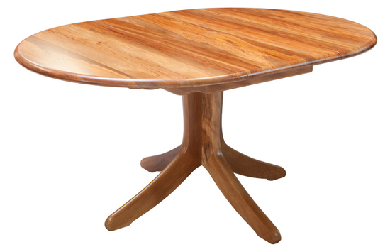 Verso Round Single Pedestal Extension, Round Extendable Dining Table Nz