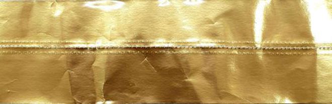 Cake Band  Plain Gold 63mm (7m) image 0