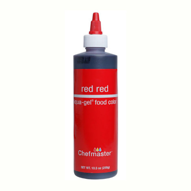 Chefmaster Liqua-Gel Colour Red Red 10.5oz image 0