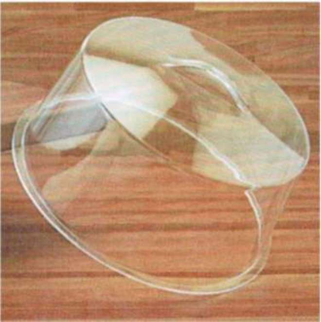 Round Lid Clear Acrylic with Accrylic Handle diameter 300mm, height 170mm image 0