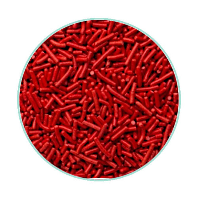  Sprinkles Red (1kg bag) image 0