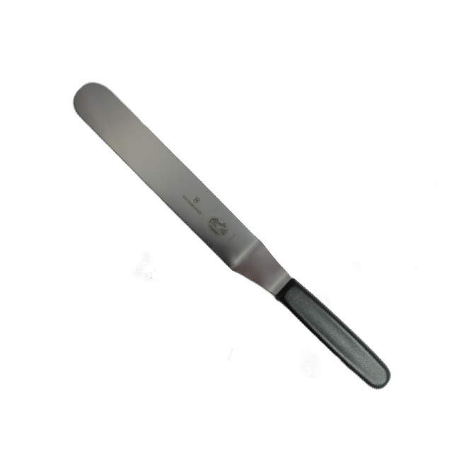 Bent Pallette Knife, 25cm (Shaped offset spatula, Nylon handle) image 0