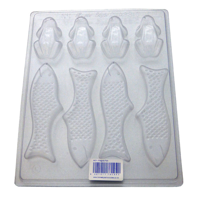 Frogs & Fish Mould (0.6mm) image 0