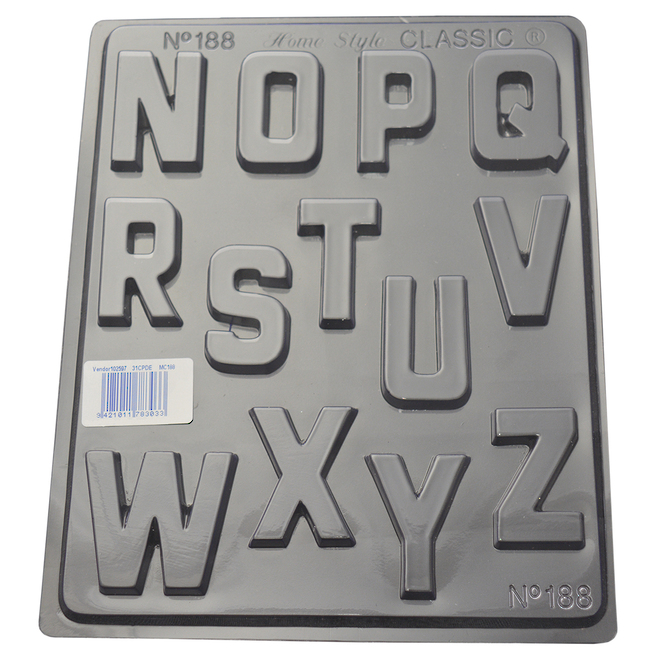 Alphabet N-Z Mould 0.6mm image 0