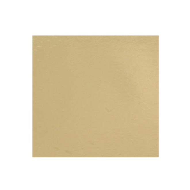 175mm or 7" Square 4mm Cake Card Gold image 0
