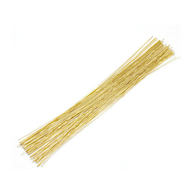 24 Gauge Gold Covered Wire (50) image 0