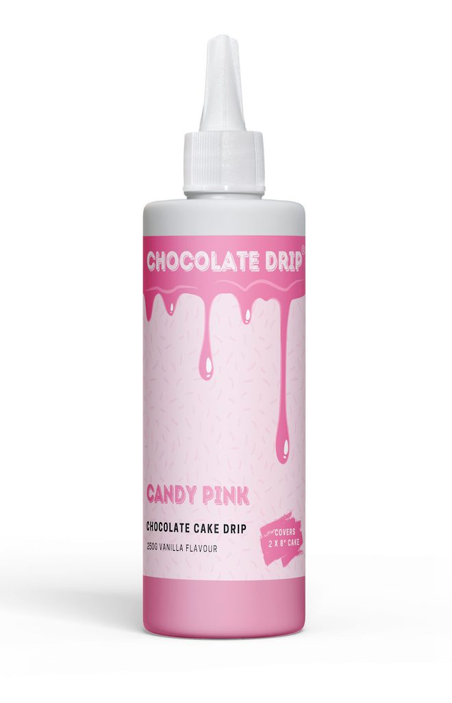 Chocolate Drip Candy Pink 250g image 0
