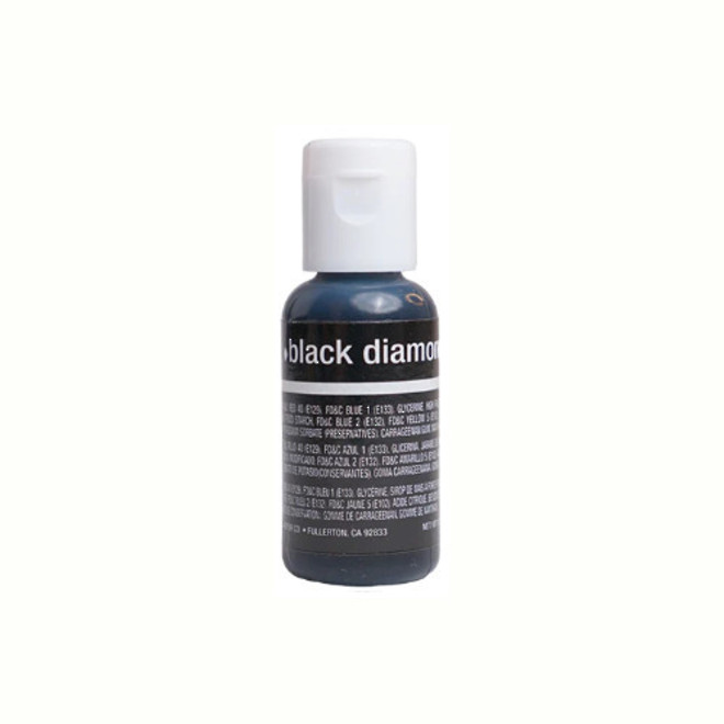 Chefmaster Liqua Gel Black Diamond (Box of 12) - SOLD OUT image 0