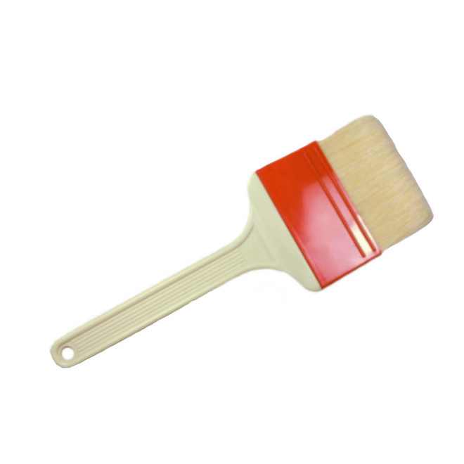 75mm Natural bristle pastry brush, Reinforced fiberglass handle (heat resistant to 120°C) image 0