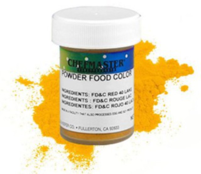 Chefmaster Powder Colour Yellow 3g image 0