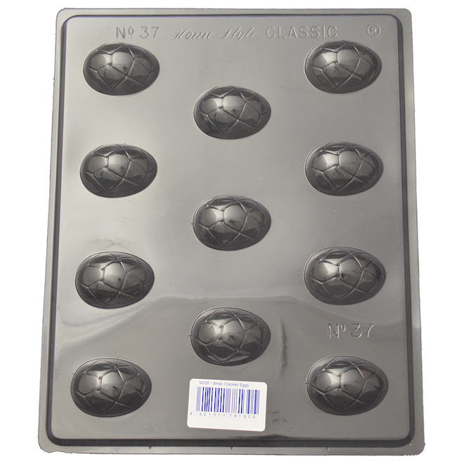 Small Cracked Easter Egg Mould (0.6mm) image 0