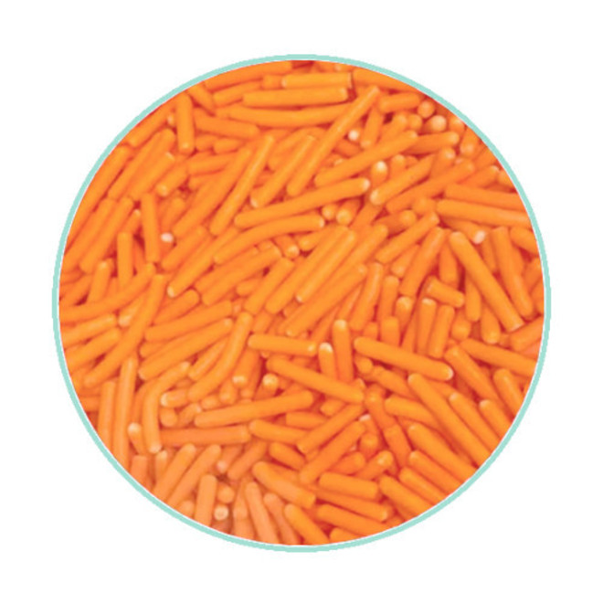  Sprinkles Orange (1kg bag) image 0