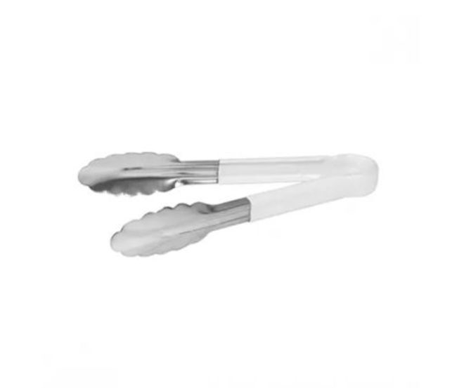 30cm Stainless Steel Tong,  Light Grey Handle image 0
