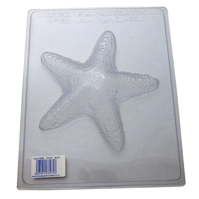 Large Starfish Chocolate/Craft Mould 0.6mm image 0