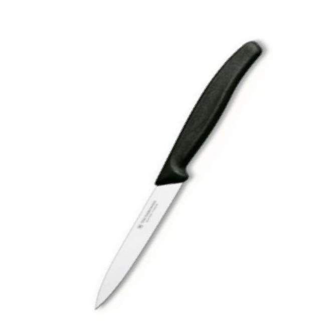  Paring Knife, Black Nylon Handle (10cm Blade) image 0