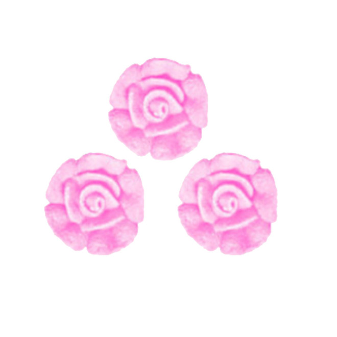 Icing Pink Roses 15mm, packet of 24 image 0