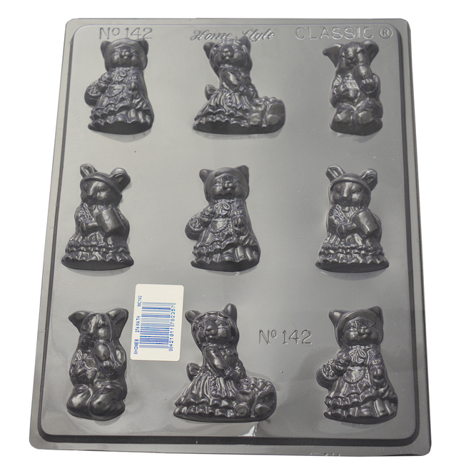 Cute Bunnies Mould 0.6mm image 0