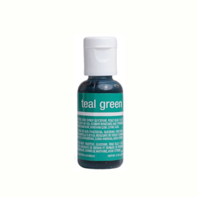 Chefmaster Liqua Gel Teal Green (Box of 12) image 0
