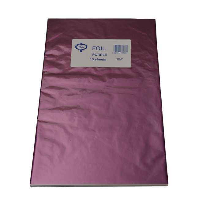 Confectionary Foil - Purple 10 Pack image 0