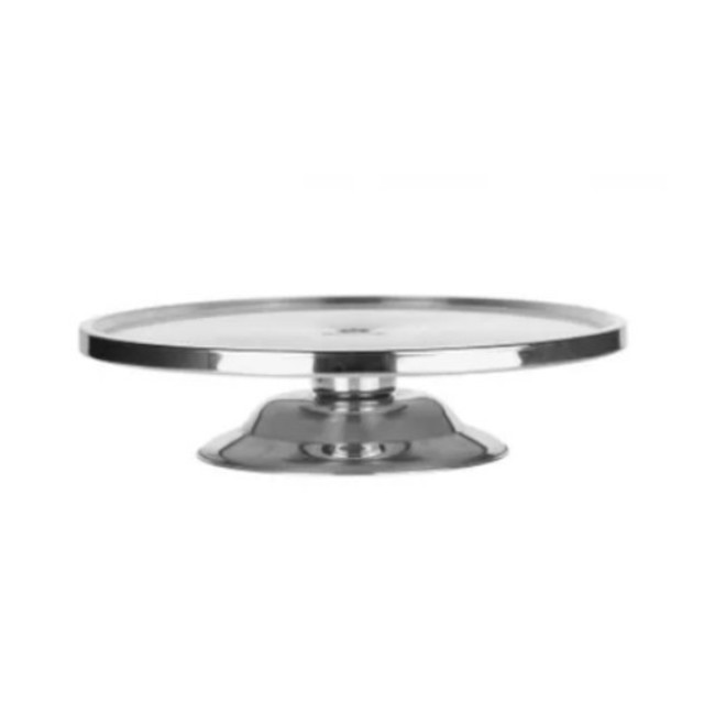 Stainless Steel Display Cake stand 300mm diameter, 170mm high image 0