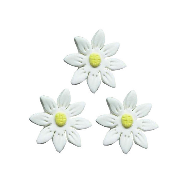 Icing White Daisy, 35mm.  Box of 120 image 0