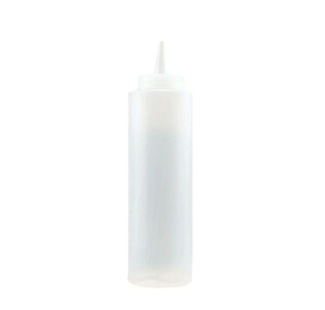 Clear Squeezy Bottle with Spout (500ml) image 0