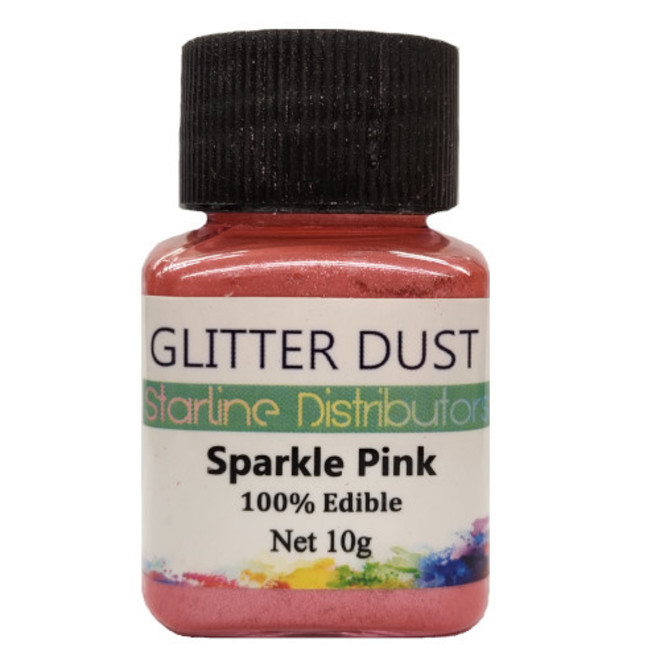 Glitter Dust - Sparkle Pink 10gm  (100% Edible) image 1
