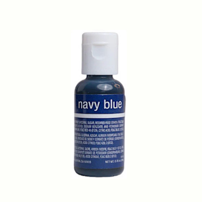 Chefmaster Liqua Gel Navy Blue (Box of 12) image 0