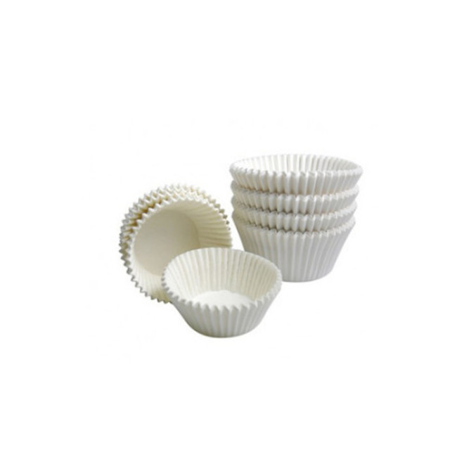 Mini candy Truffle Cups -  50mmx30mmx24mm White (200) - SOLD OUT image 0