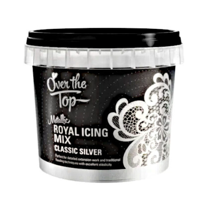 OTT Royal Icing Mix - Classic Silver (150gm) image 0