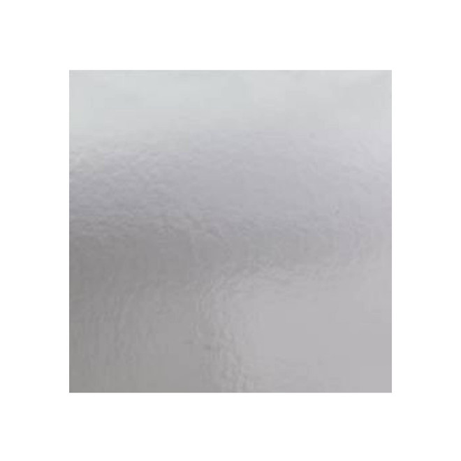 125mm or 5" 2mm Square, Silver Cake Cards (Bundle of 100) image 0