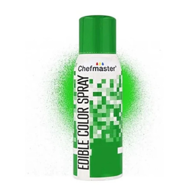Chefmaster Edible Green Spray - 1.5oz image 0