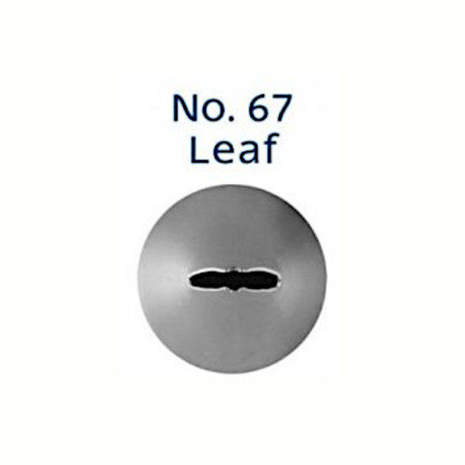 Stainless Steel Leaf Piping Tube No67 image 0