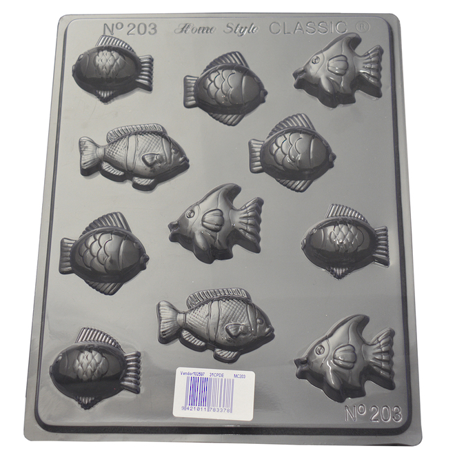 Assorted Small Fish Mould 0.6mm image 0