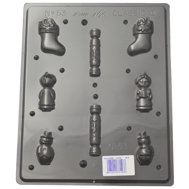 Small Christmas Shapes Mould (0.6mm) image 0