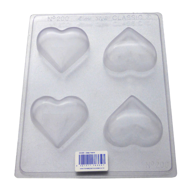 Deep Hearts Chocolate/Craft Mould 0.6mm image 0