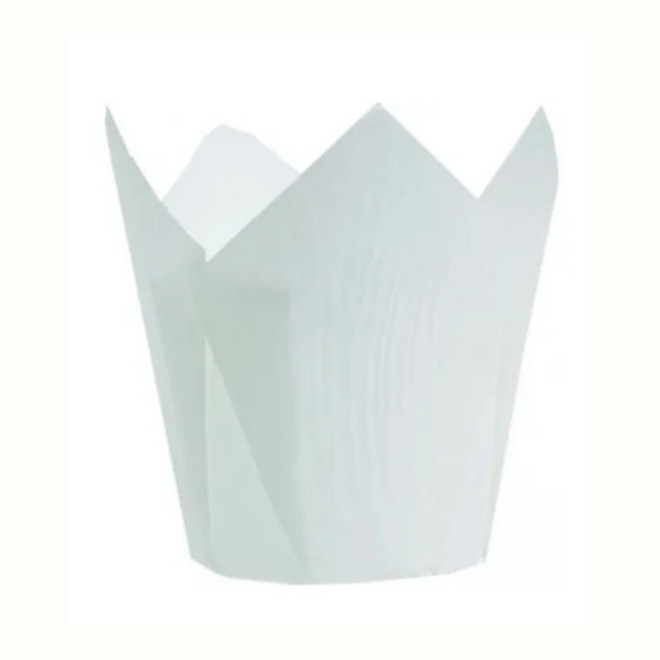 White Folded Cups 175x60mm (250) image 0